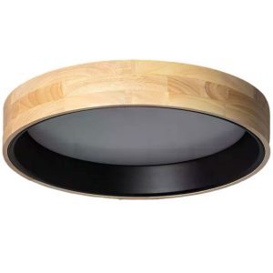 Plafon naturale okrągły czarny LED 1x21W 47cm 1800lm IP20 Abruzzo 872438 Plafon naturale okrągły czarny LED 1x21W 47cm 1800lm IP20 Abruzzo 872438