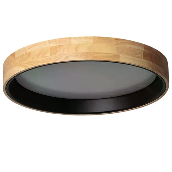 Plafon naturale okrągły czarny LED 1x31W 57cm 2700lm IP20 Abruzzo 872665