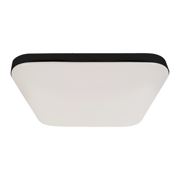 Plafon NEMO kwadratowy czarny LED 1x36W 50cm 3600lm IP20 Milagro 876862