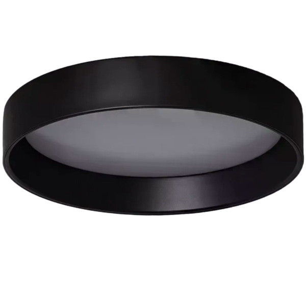 Plafon Nero okrągły czarno-biały LED 1x16W 35cm 1000lm IP20 Abruzzo 872641