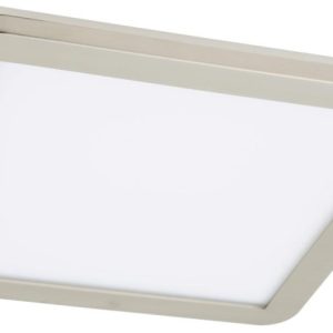 Plafon NEXIT kwadratowy srebrno-biały LED 1x18W 30cm 1480lm IP44 Candellux 878446