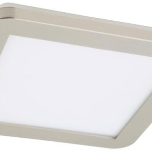 Plafon NEXIT kwadratowy srebrno-biały LED 5x12W 22cm lm IP44 Candellux 878620