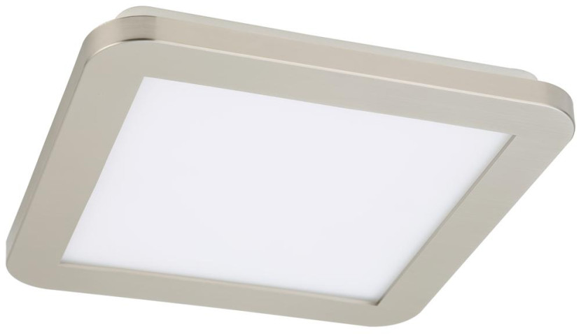 Plafon NEXIT kwadratowy srebrno-biały LED 5x12W 22cm lm IP44 Candellux 878620
