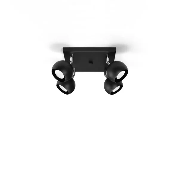 Plafon OCULARE 4 czarny 762702