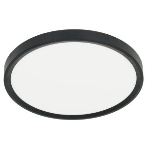 Plafon okrągły czarno-biały LED 1x24W 30cm 2500lm IP40 Milagro 871164 Plafon okrągły czarno-biały LED 1x24W 30cm 2500lm IP40 Milagro 871164