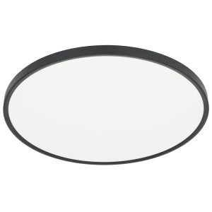 Plafon okrągły czarno-biały LED 1x50W 60cm 5400lm IP40 Milagro 871204 Plafon okrągły czarno-biały LED 1x50W 60cm 5400lm IP40 Milagro 871204