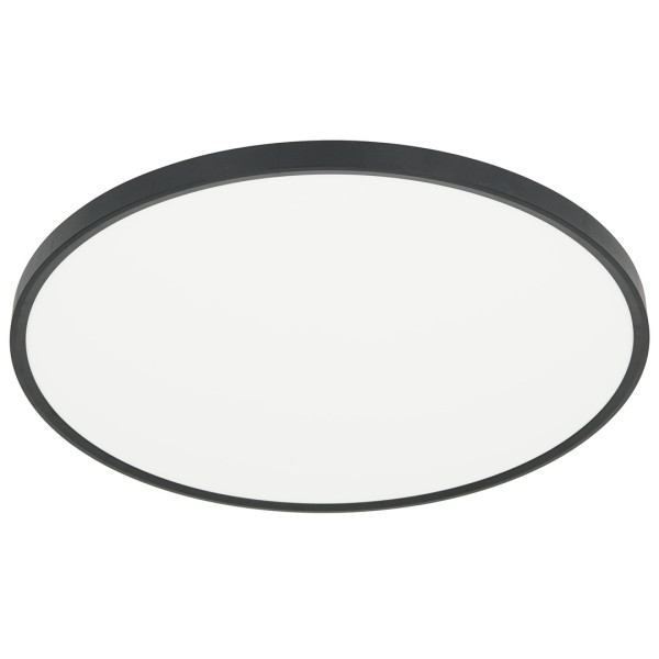 Plafon okrągły czarno-biały LED 1x50W 60cm 5400lm IP40 Milagro 871204