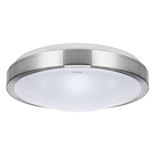 Plafon okrągły srebrny ALEX LED C 24W 1680lm 4000K IP44 03564 Strühm 764077