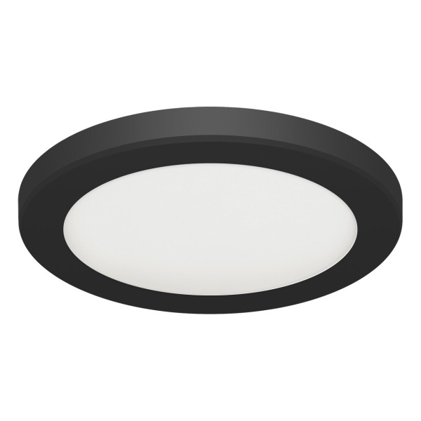 Plafon OLGA okrągły czarno-biały LED 1x24W 29,8cm 2390lm IP20 Struhm 871166