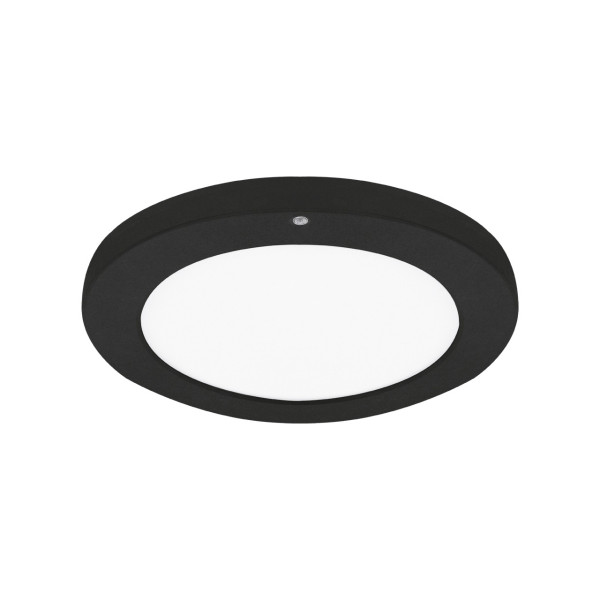 Plafon OLGIERD okrągły czarno-biały LED 1x12W 17,5cm 890lm IP20 Struhm 871148