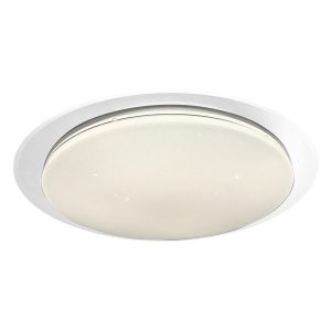 Plafon ONTARIO z pilotem okrągły biały LED 1x80W 76cm 6000lm IP20 Milagro 873102 Plafon ONTARIO z pilotem okrągły biały LED 1x80W 76cm 6000lm IP20 Milagro 873102