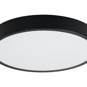 Plafon Onyx LED 50 cm aluminiowy czarny 348309 Plafon Onyx LED 50 cm aluminiowy czarny 348309