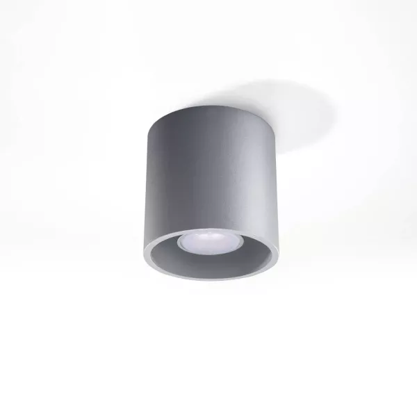 Plafon ORBIS 1 szary 758106