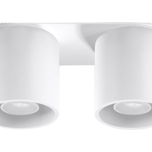 Plafon Orbis 2-punktowy aluminiowy biały 32467 Plafon Orbis 2-punktowy aluminiowy biały 32467