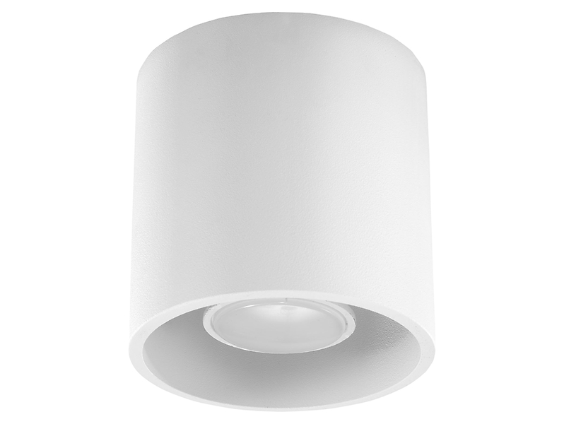 Plafon Orbis aluminiowy 10 cm biały 23698
