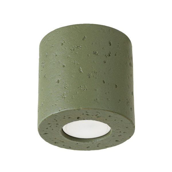 Plafon ORBIS beton zielona oliwka 926983