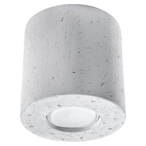 Plafon Orbis betonowy 10 cm szary 23692 Plafon Orbis betonowy 10 cm szary 23692