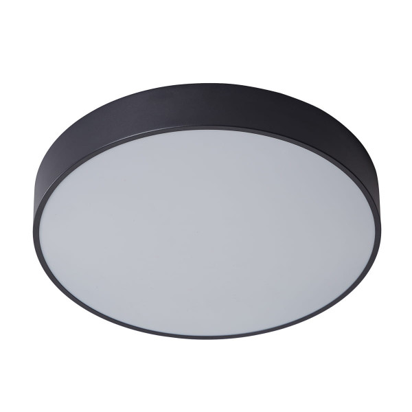 Plafon ORBITAL okrągły czarno-biały LED 3x30W 40cm 1800lm IP20 Italux 878476