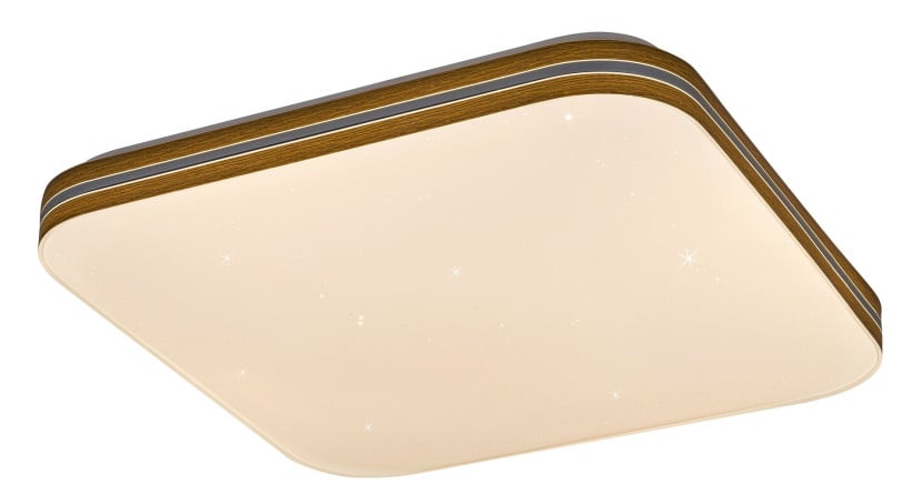 Plafon Oscar kwadratowy biały LED 1x18W 35cm 1350lm IP20 Rabalux 873955