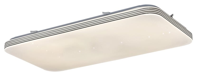 Plafon Oscar prostokątny srebrny LED 1x36W 63,5cm 2520lm IP20 Rabalux 873998