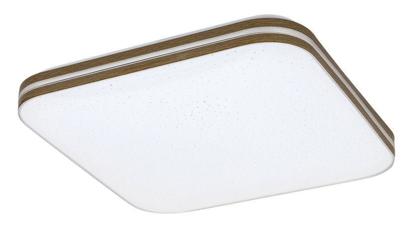Plafon Oscar2 kwadratowy biały LED 1x18W 33cm 1170lm IP20 Rabalux 873993