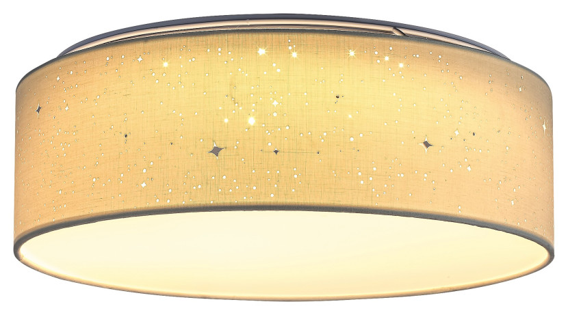 Plafon Otilia okrągły kremowo-biały LED 1x22W 40cm 970lm IP20 Rabalux 878433