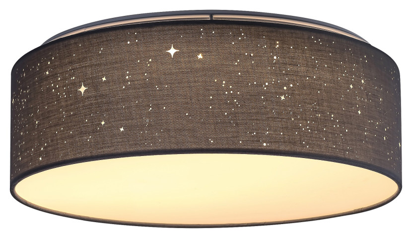 Plafon Otilia okrągły popielato-biały LED 1x22W 40cm 970lm IP20 Rabalux 878585