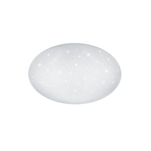 Plafon PAOLO okrągły biały LED 1x15W 37cm 1450lm IP44 Neutralna biel Trio 876763
