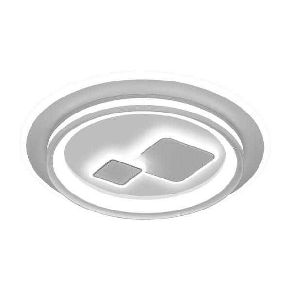 Plafon PARCO z pilotem okrągły biały LED 1x55W 50cm 3025lm IP20 Italux 872724