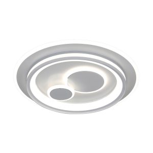 Plafon PARCO z pilotem okrągły biały LED 1x55W 50cm 3025lm IP20 Italux 872598
