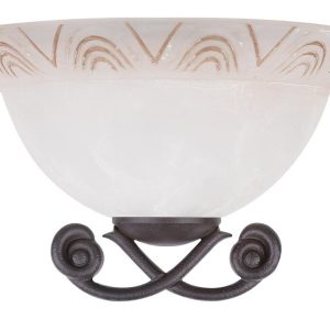 Plafon patyna-biały niestandardowy 30cm GIO 1xE27x40W IP20 Candellux 883365