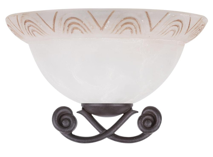 Plafon patyna-biały niestandardowy 30cm GIO 1xE27x40W IP20 Candellux 883365