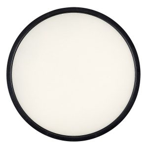 Plafon PAULOS okrągły czarno-biały LED 1x24W 30cm 1850lm IP20 Rabalux 874001