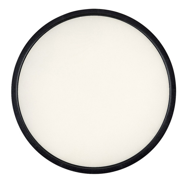 Plafon PAULOS okrągły czarno-biały LED 1x24W 30cm 1850lm IP20 Rabalux 874001