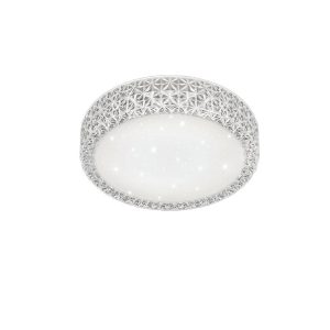 Plafon PEGASUS okrągły biały LED 1x12W 28,6cm 1100lm IP20 RL 1018006