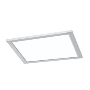 Plafon PHOENIX kwadratowy srebrno-biały LED 1x15W 30cm 1500lm IP20 Trio 878566 Plafon PHOENIX kwadratowy srebrno-biały LED 1x15W 30cm 1500lm IP20 Trio 878566