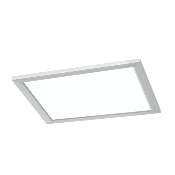 Plafon PHOENIX kwadratowy srebrno-biały LED 1x15W 30cm 1500lm IP20 Trio 878566