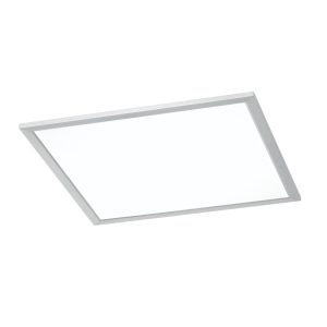 Plafon PHOENIX kwadratowy srebrno-biały LED 1x25W 45cm 2500lm IP20 Trio 878569 Plafon PHOENIX kwadratowy srebrno-biały LED 1x25W 45cm 2500lm IP20 Trio 878569