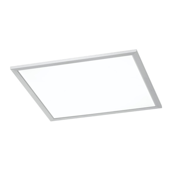 Plafon PHOENIX kwadratowy srebrno-biały LED 1x25W 45cm 2500lm IP20 Trio 878569