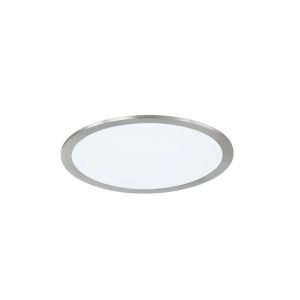Plafon PHOENIX okrągły srebrno-biały LED 1x15W 30cm 1500lm IP20 Trio 878619 Plafon PHOENIX okrągły srebrno-biały LED 1x15W 30cm 1500lm IP20 Trio 878619