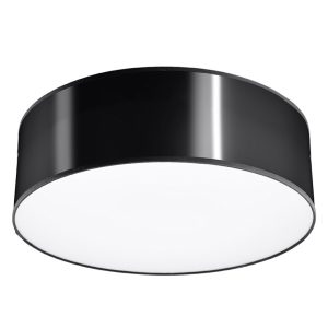 Plafon PIAZZA czarny 1xE27x15W wym:11x25x25cm IP20 Pure Lume 1018458 Plafon PIAZZA czarny 1xE27x15W wym:11x25x25cm IP20 Pure Lume 1018458