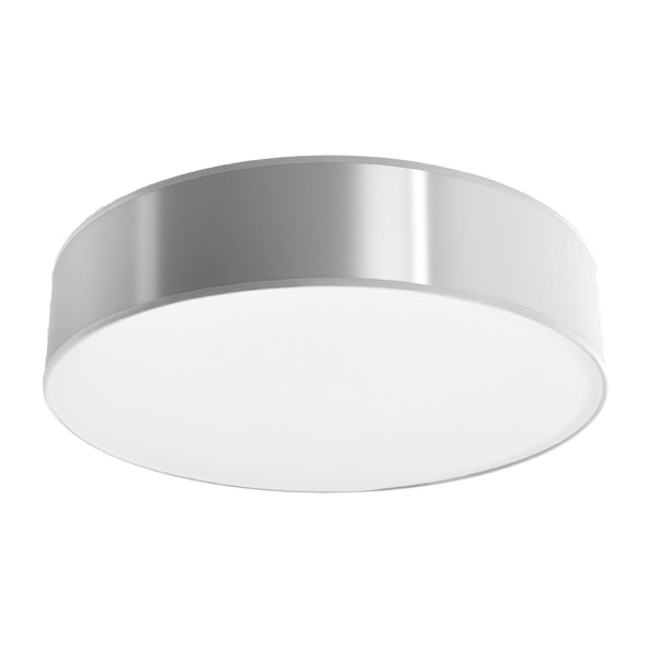 Plafon PIAZZA szary 4xE27x15W wym:11x55x55cm IP20 Pure Lume 1018477