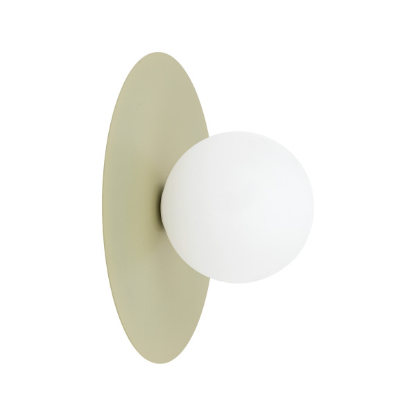 Plafon pistacjowy Tk Lighting Pixi Kulka Klosz Biały G9 961219