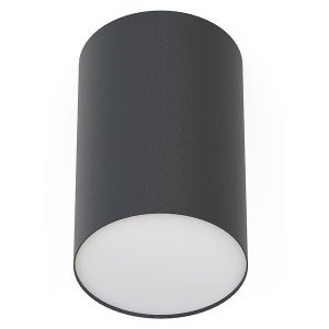 Plafon Point Plexi 20 cm stalowy czarny 147723 Plafon Point Plexi 20 cm stalowy czarny 147723