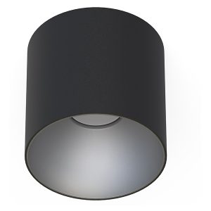 Plafon Point Tone stalowy czarno-srebrny 147898 Plafon Point Tone stalowy czarno-srebrny 147898