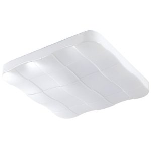 Plafon POLARIS z pilotem kwadratowy biały LED 1x72W 43cm 4320lm IP20 Polux 871245 Plafon POLARIS z pilotem kwadratowy biały LED 1x72W 43cm 4320lm IP20 Polux 871245