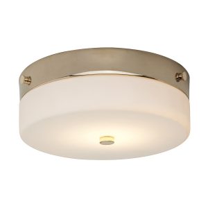 Plafon polerowane złoto okrągły 23,5cm Tamar 1xGX53x10W IP44 Elstead 879524 Plafon polerowane złoto okrągły 23,5cm Tamar 1xGX53x10W IP44 Elstead 879524