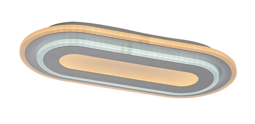 Plafon Prue owalny biały LED 1x40W 40cm 2460lm IP20 Odcienie bieli Rabalux 872915
