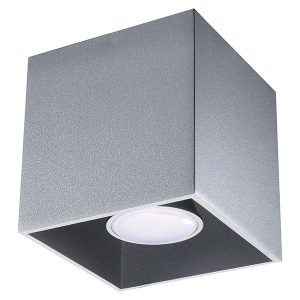 Plafon Quad aluminiowy 10 cm srebrny 23700 Plafon Quad aluminiowy 10 cm srebrny 23700