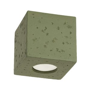 Plafon QUAD beton zielona oliwka 926989 Plafon QUAD beton zielona oliwka 926989